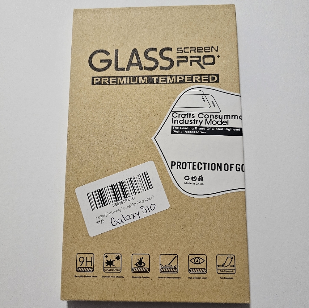 Galaxy S10 - Glass Screen Pro Screen Protector & Camera Lens Protector (2+2)